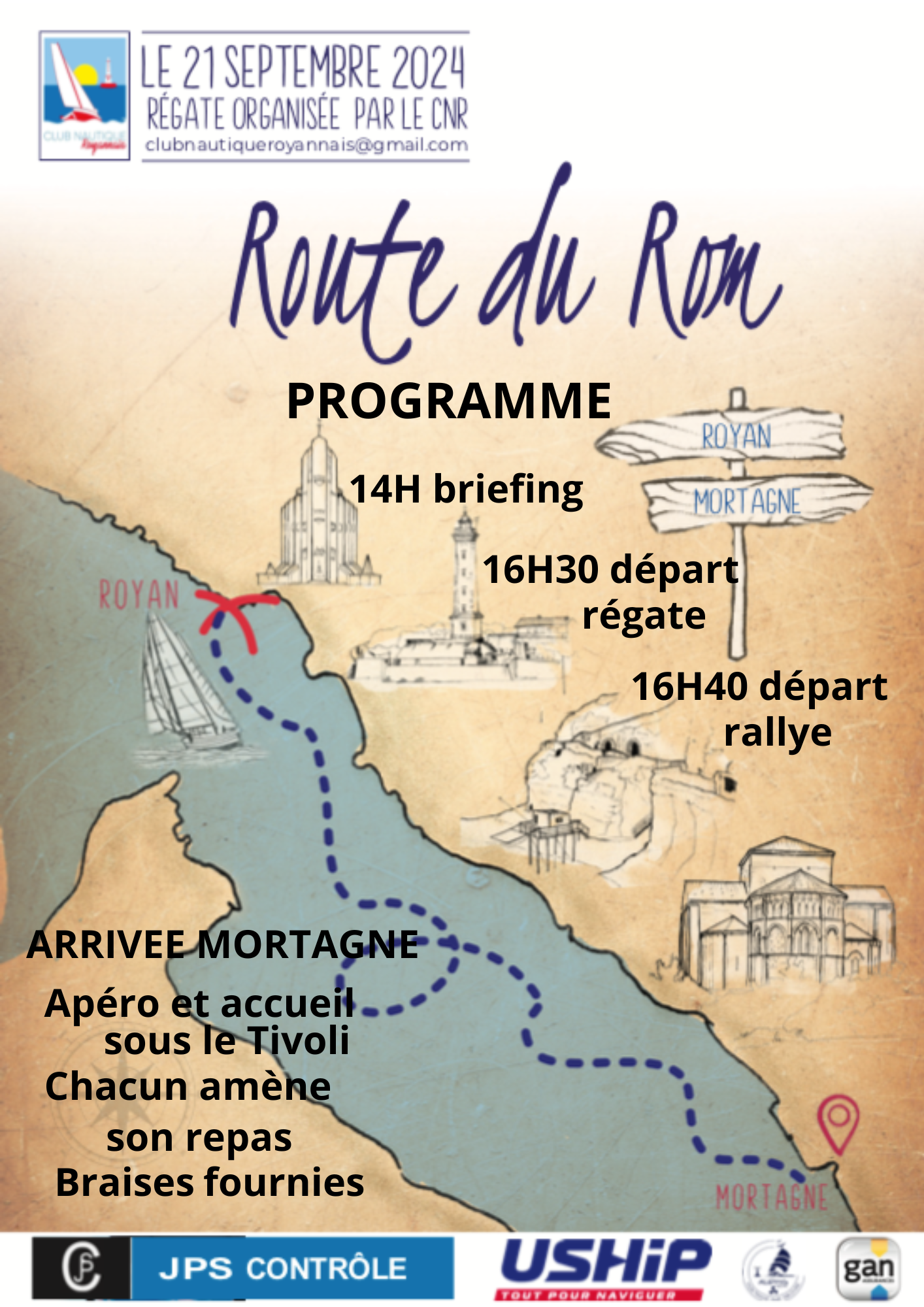 Route du ROM 2024 :