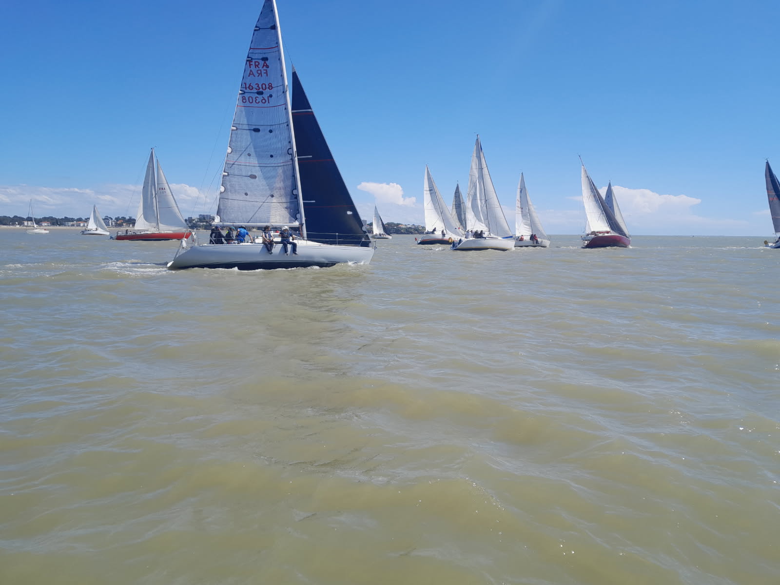 Belle journée de régate ce samedi 3 Mai 2025 avec la Coupe de la Côte de Beauté