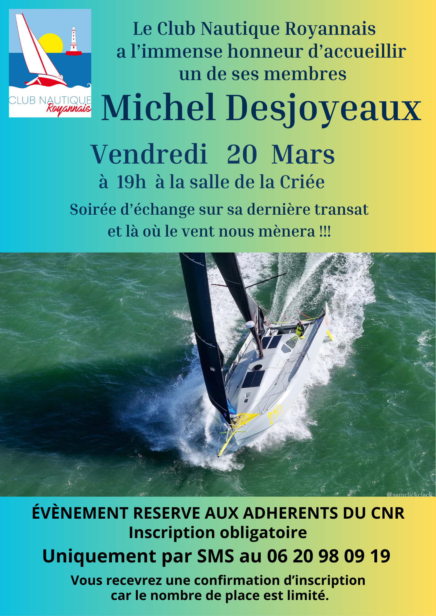 Conférence Michel Desjoyeaux